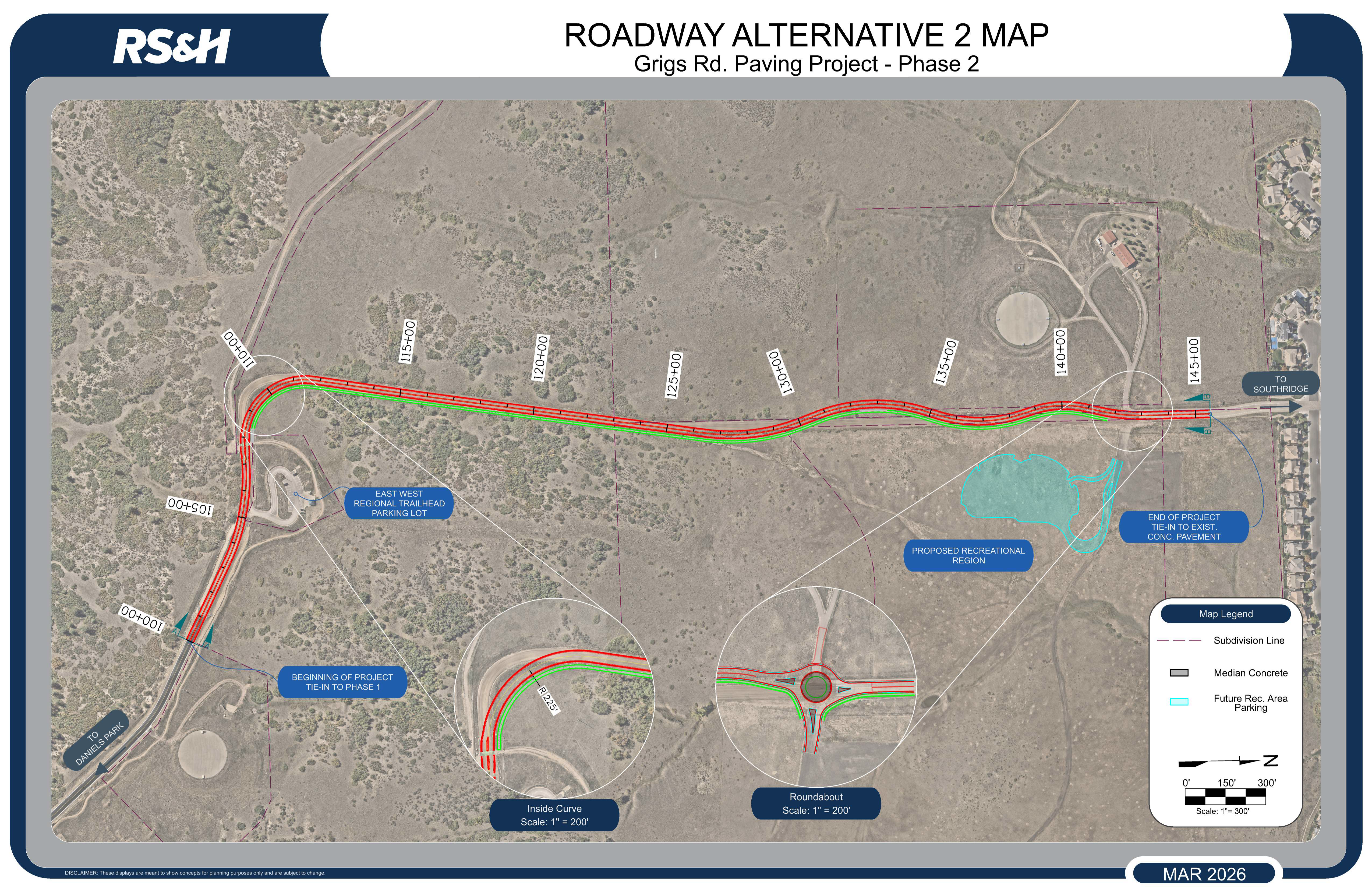 Roadway Alternative 2