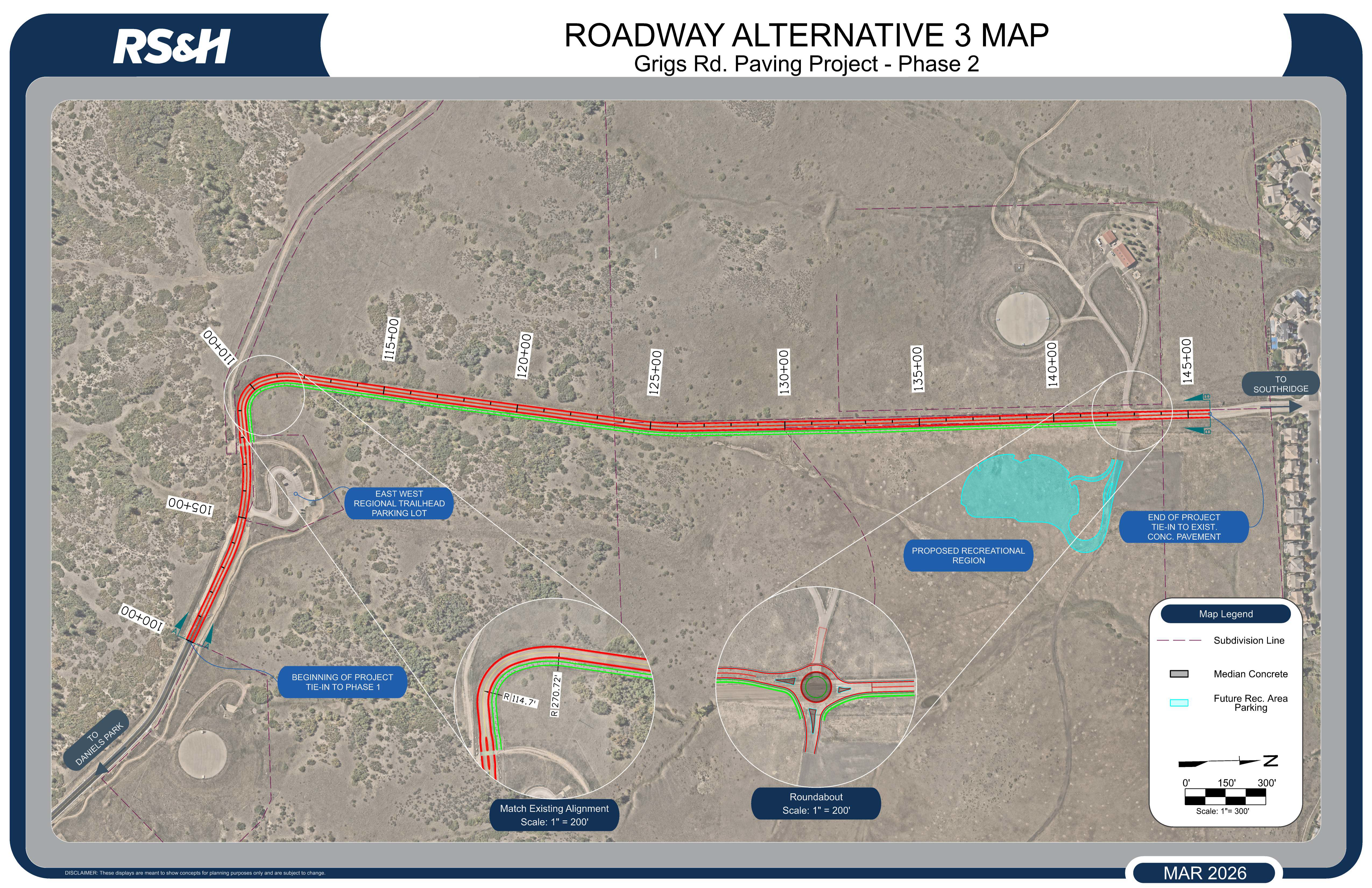 Roadway Alternative 3